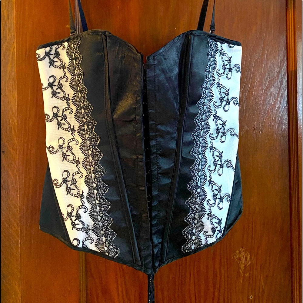 Cool vintage reversible corset,